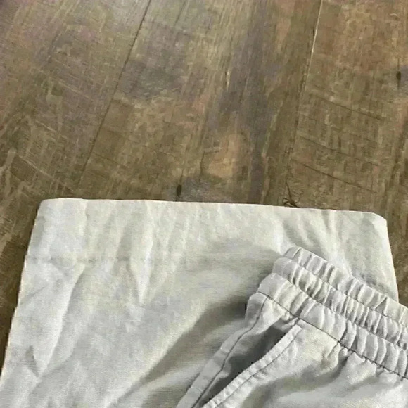 Banana Republic Linen-Blend Easy Crop Pant - Picture 4 of 8